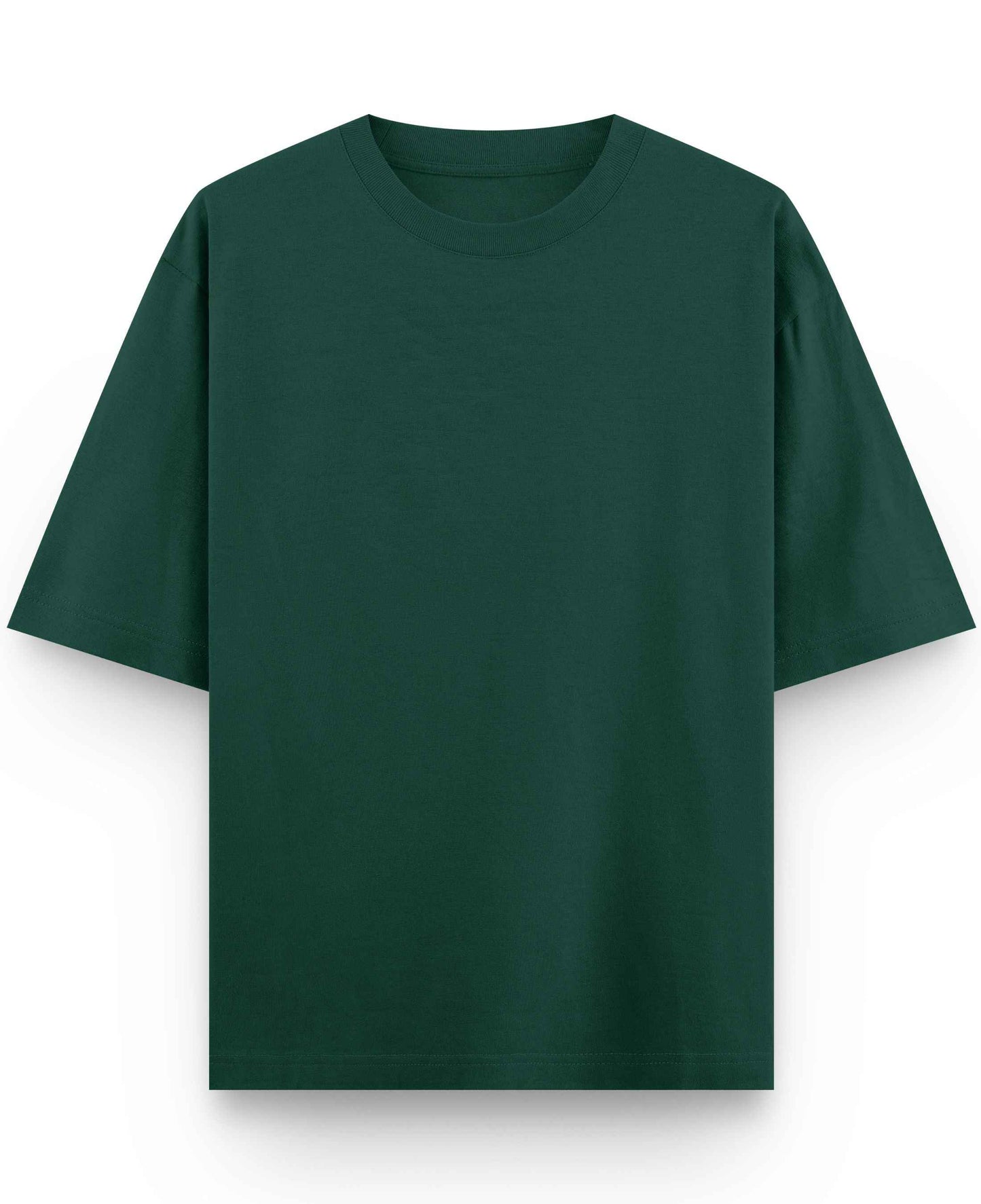 Bottle Green Oversized T-Shirt