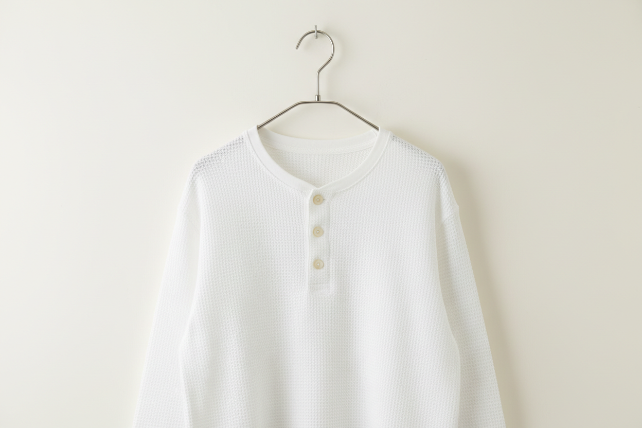 Premium Waffle Knit Tees | Breathable Thermal Shirts | LitShirt