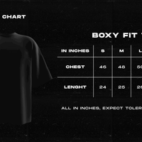 Vintage Graphic Denim Wash Boxy Fit T-shirt