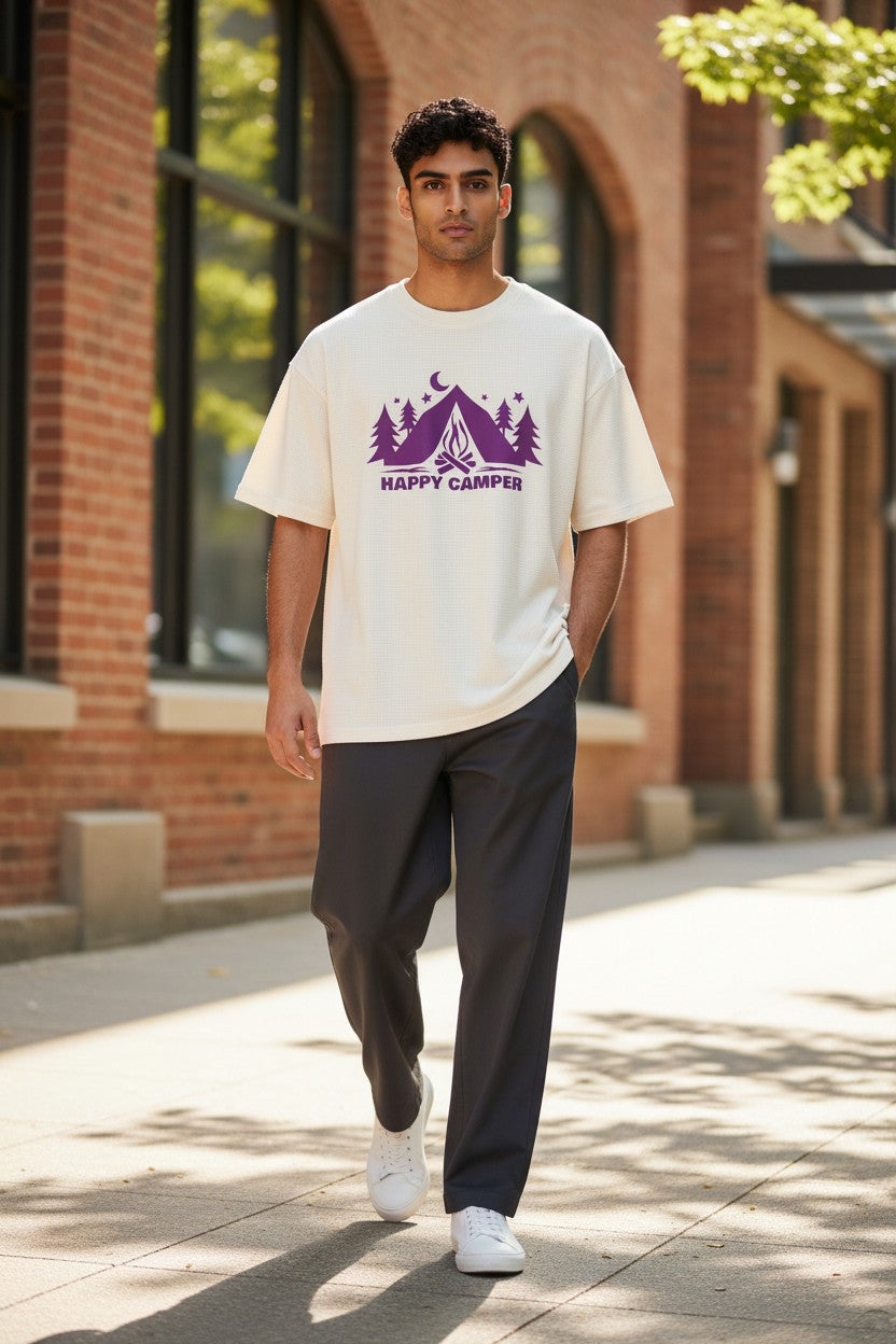 Adventure Happy Camper Boxy Fit T-shirt