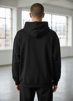The CloudCore Heavyweight Black Unisex Hoodie