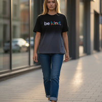 Be Kind Autism Ombré Wash Boxy Fit T-shirt