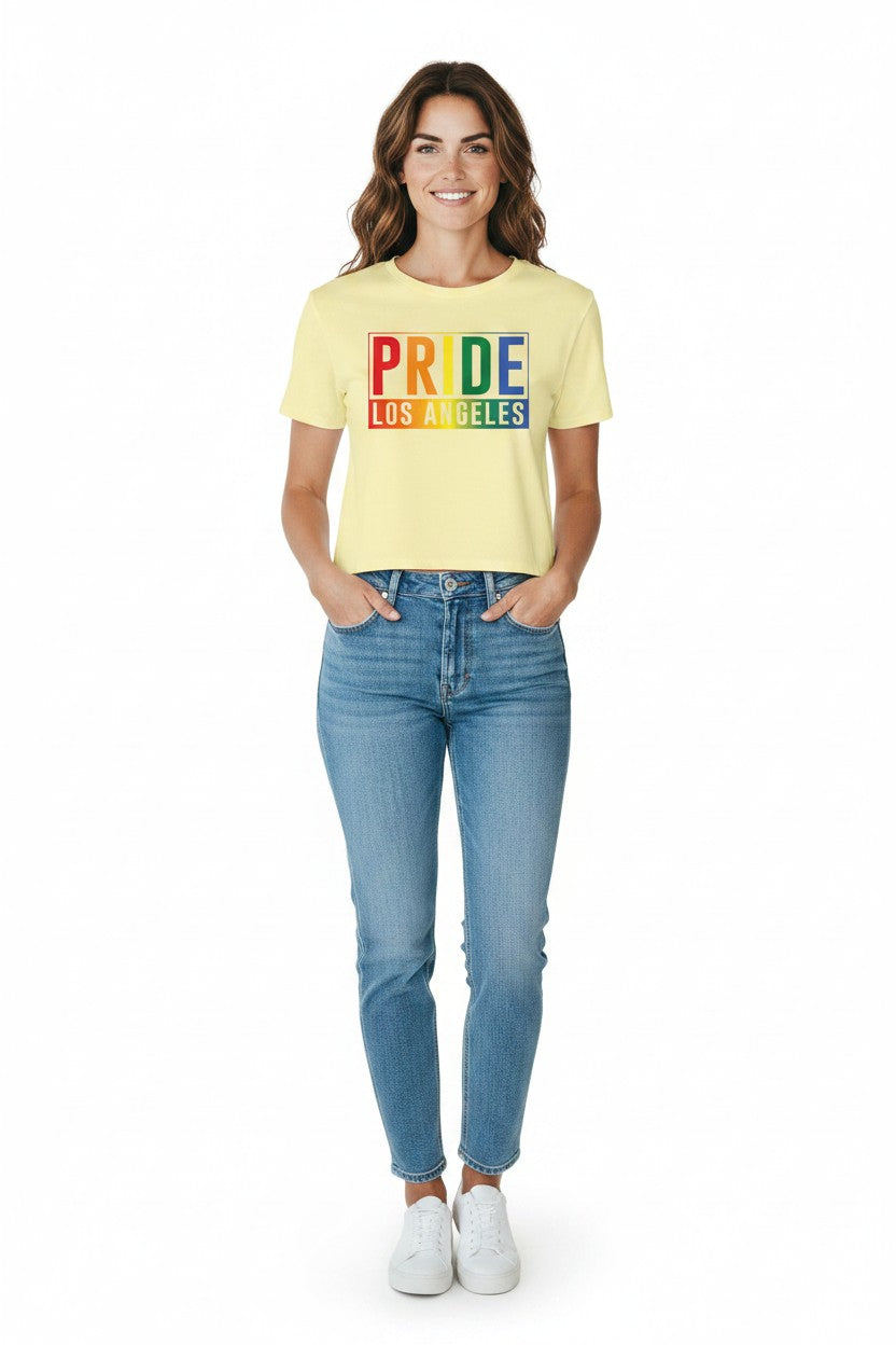 Pride Los Angeles Butter Yellow Tee