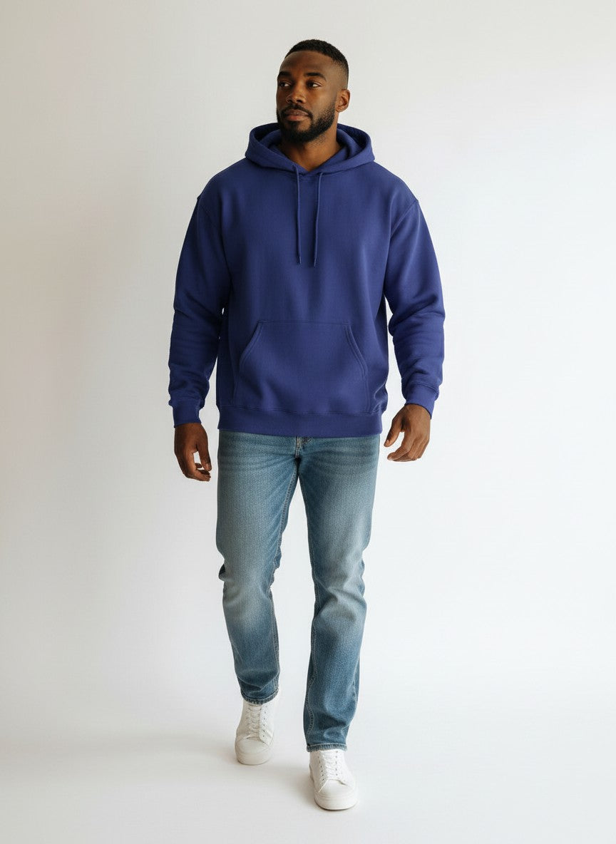 The CloudCore Heavyweight Royal Blue Unisex Hoodie