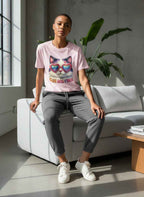 Cool Mom Vibes Pink Baby Tee
