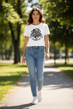 Papa's Fishing Buddy White Baby Tee