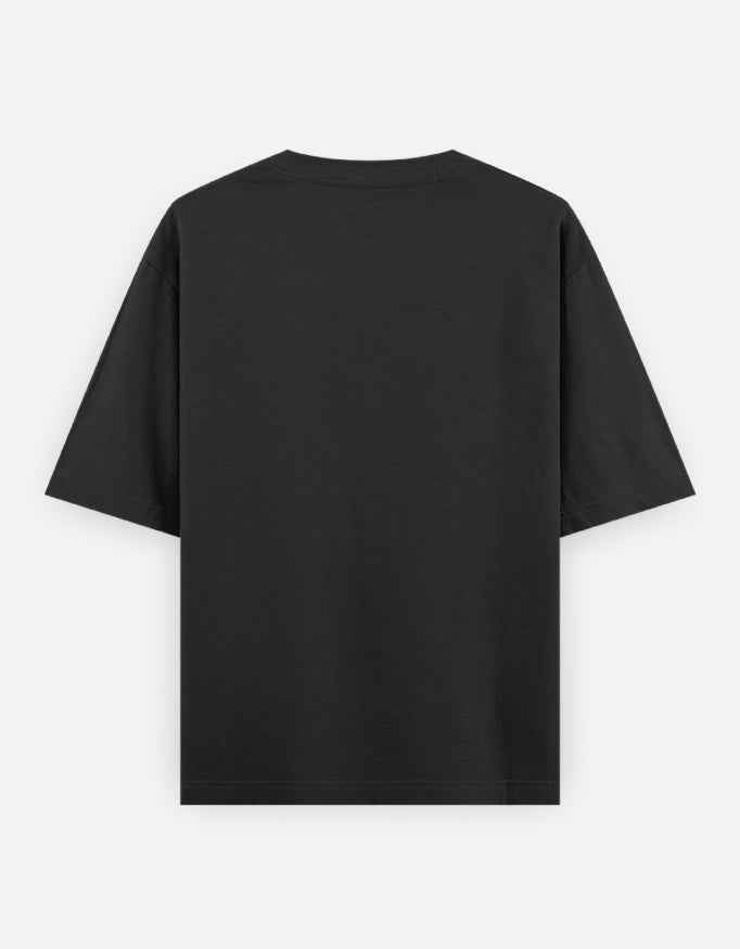The 240 Heavy Unisex Oversized Classic T-Shirt Black