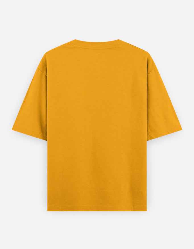 The 240 Heavy Unisex Oversized Classic T-Shirt Golden Yellow
