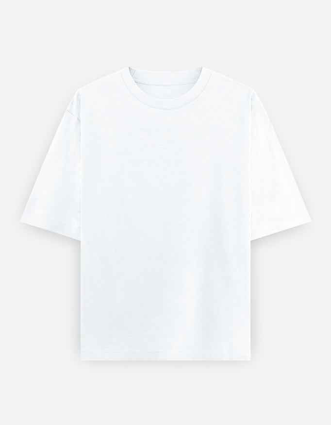 The 240 Heavy Unisex Oversized Classic T-Shirt White