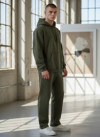 The CloudCore Heavyweight Olive Green Unisex Hoodie