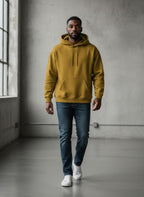 The CloudCore Heavyweight Mustard Yellow Unisex Hoodie