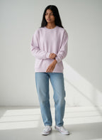 The 400 Slouch Light Baby Pink Unisex Oversized Sweatshirt