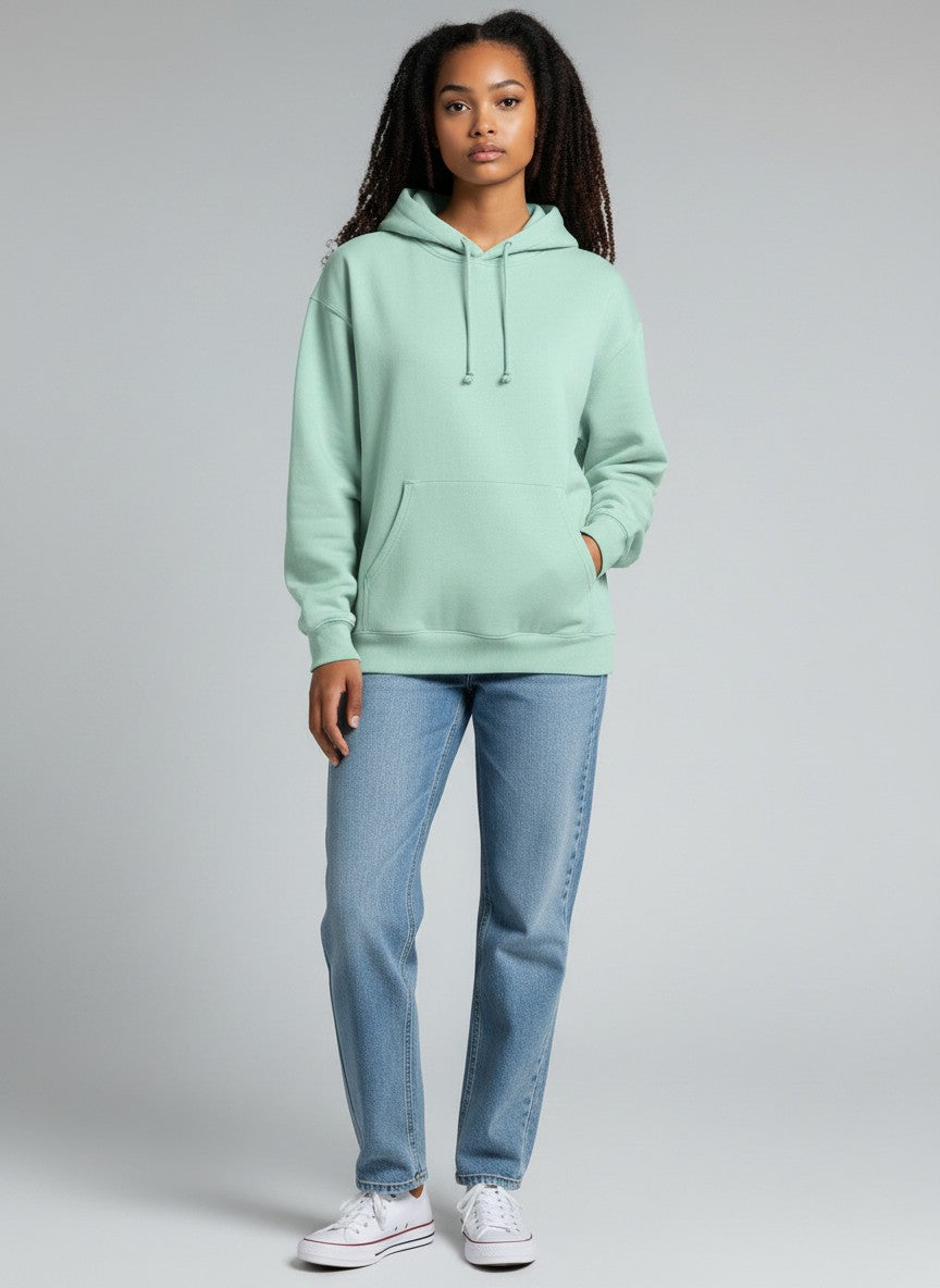 The CloudCore Heavyweight Mint Unisex Hoodie