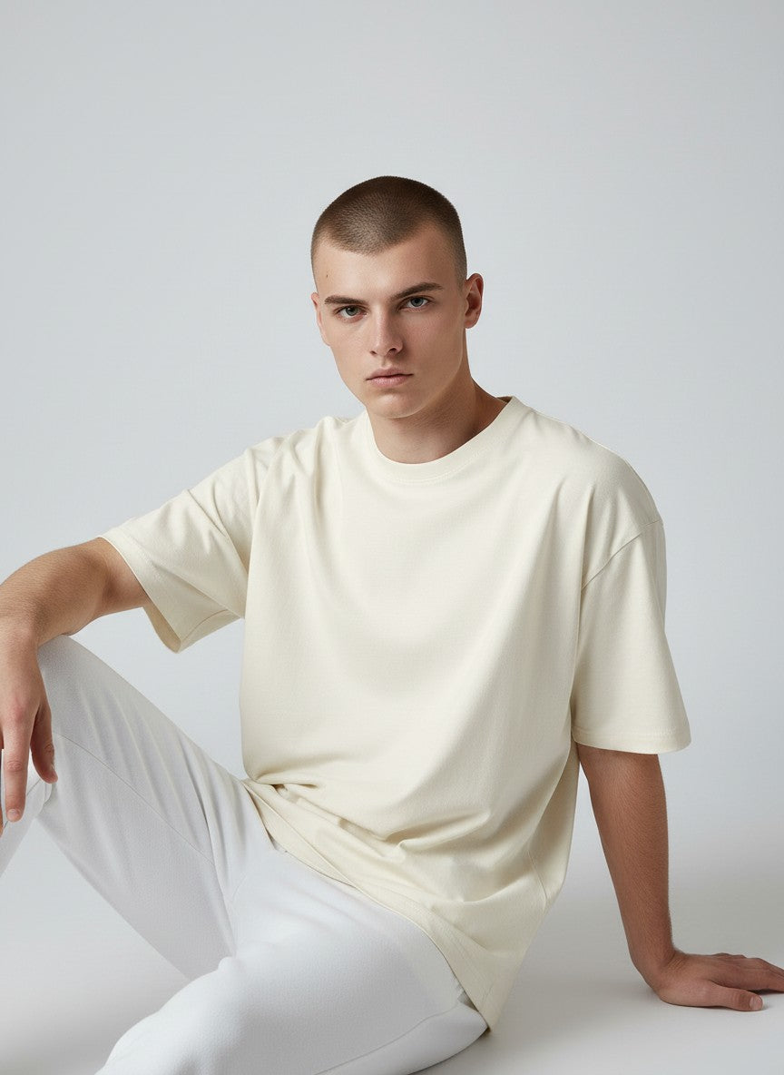 Off White Unisex Classic Crew T-Shirt