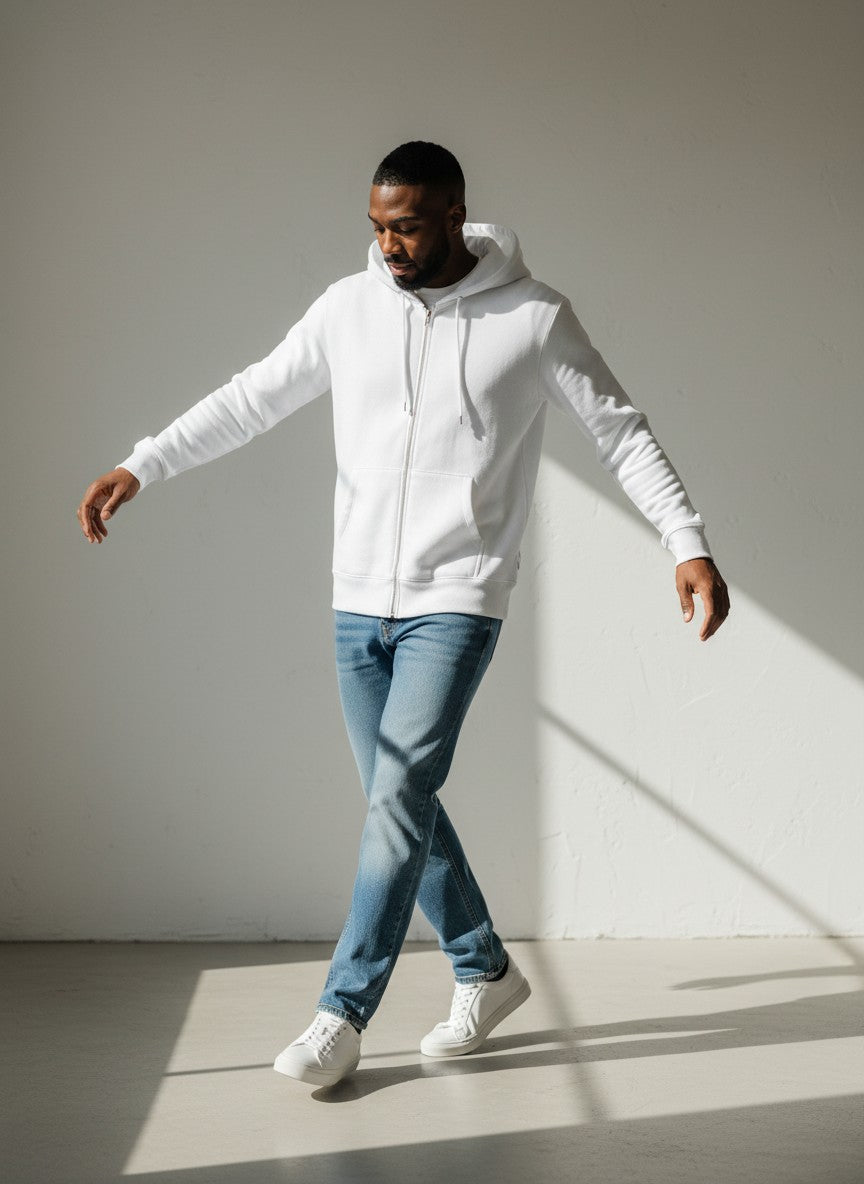The 400 Zip Unisex Zip Hoodie