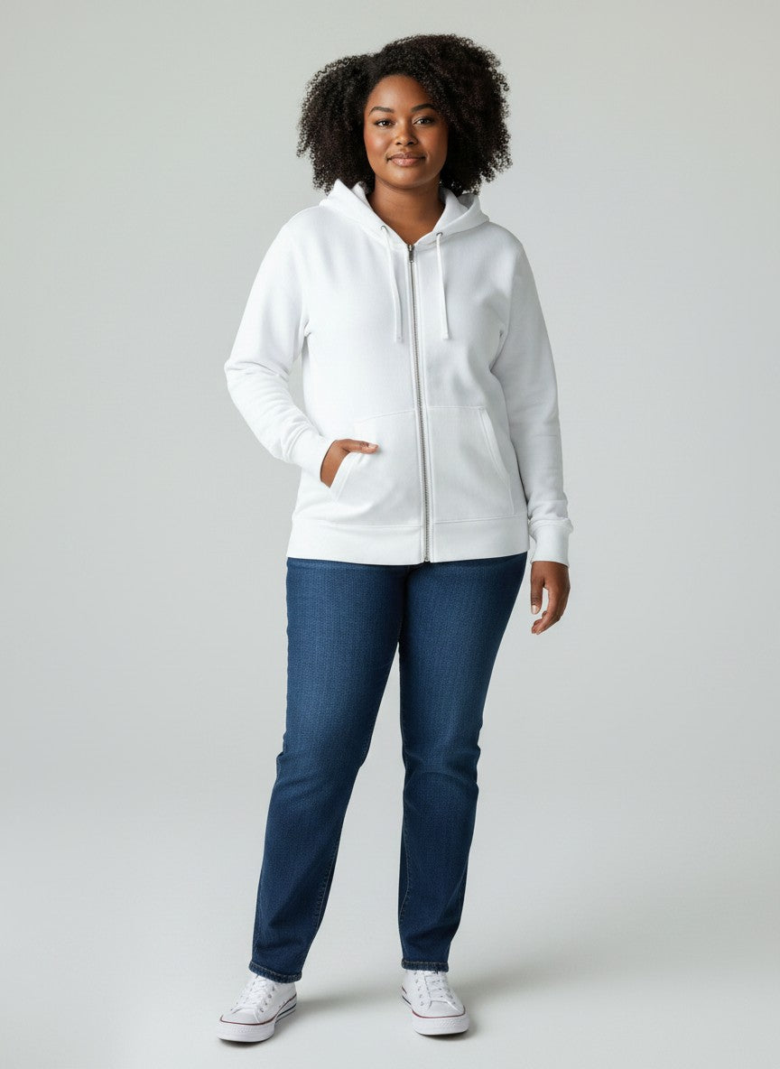 The 400 Zip Unisex Zip Hoodie