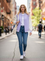 The Derby 300 Lavender Unisex Varsity Jacket