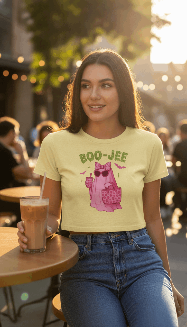 Trendy Boo Jee Butter Yellow Baby Tee