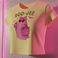 Trendy Boo Jee Butter Yellow Baby Tee