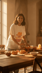 Carry A Thankful Heart Waffle Boxy Fit