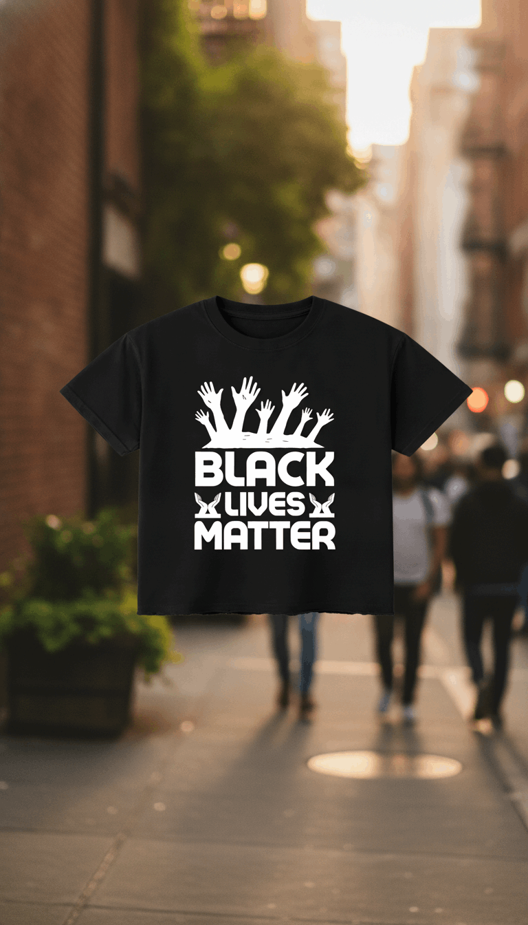 Black Lives Matter Boxy Fit T-shirt