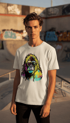 Urban Graphic Off White Boxy Fit T-shirt