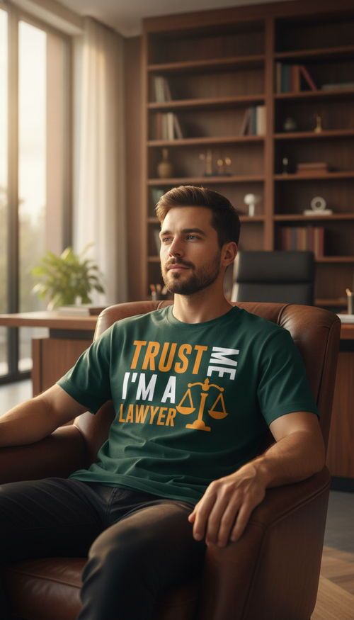 Trust Me I'm a Lawyer Oversized T-Shirt - LitShirt