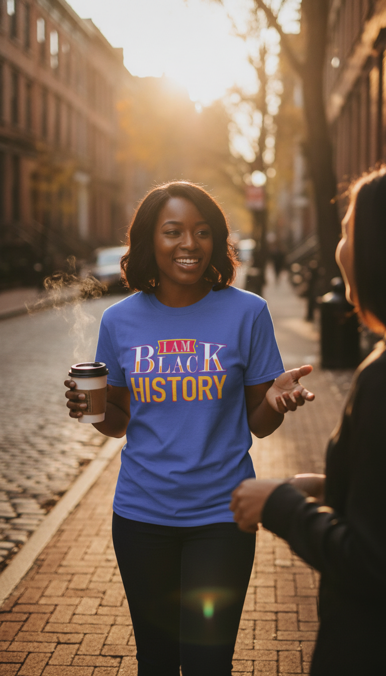 I Am Black History T-Shirt - LitShirt
