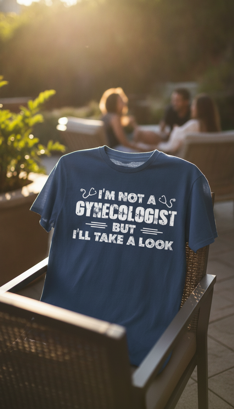 I'm Not A Gynecologist But I'll Take A Look T-Shirt - LitShirt