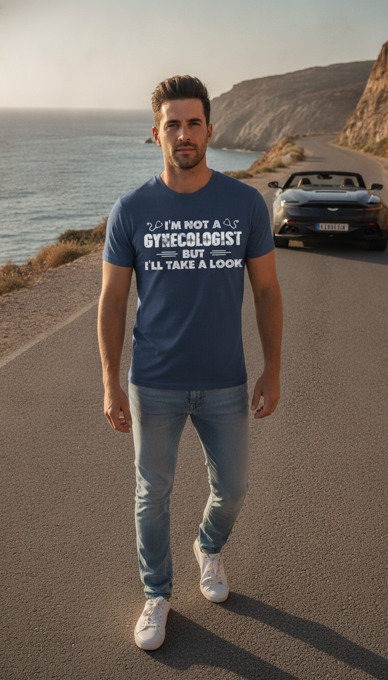 I'm Not A Gynecologist But I'll Take A Look T-Shirt - LitShirt