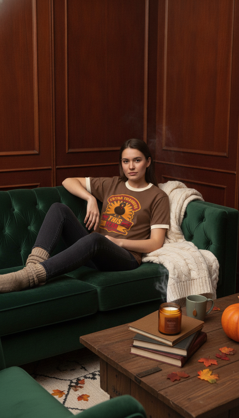 Extra Thankful This Year Ringer Tee
