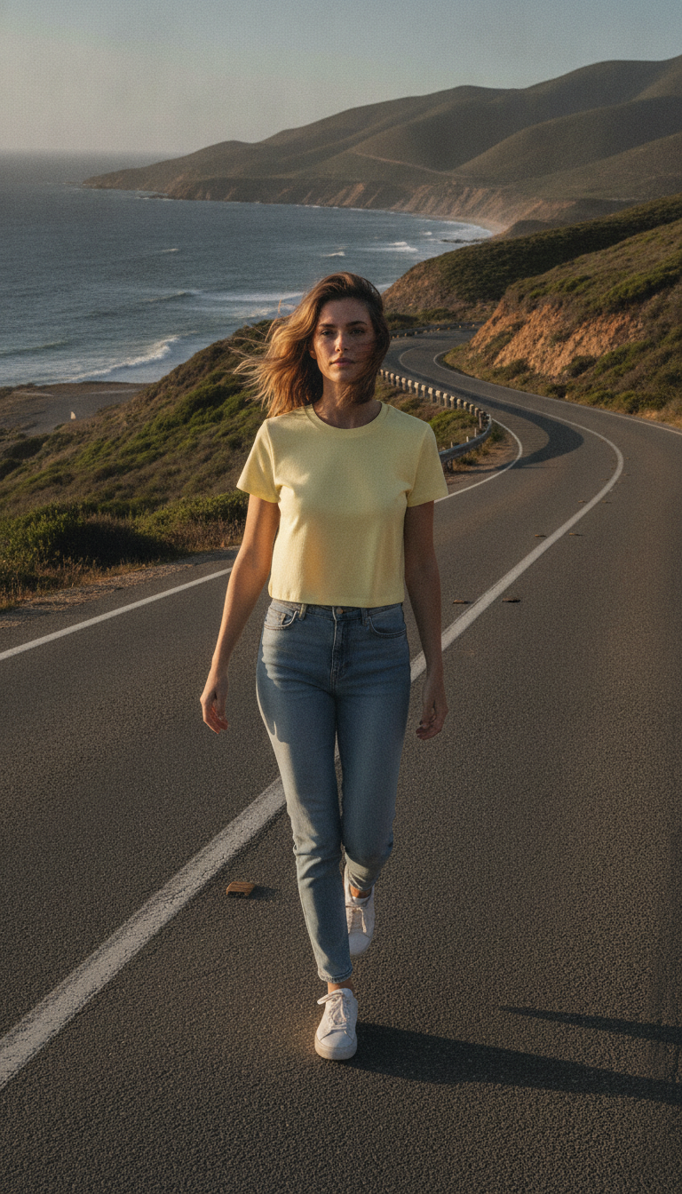 Butter Yellow Tee