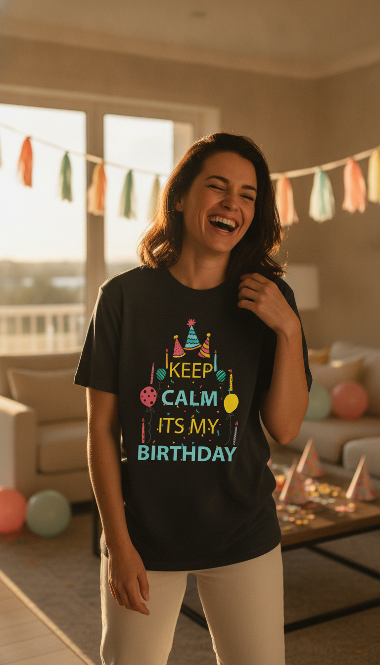 Keep Calm It's My Birthday T-Shirt