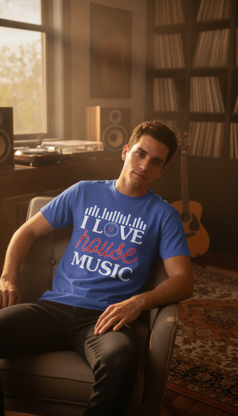 I Love House Music T-Shirt