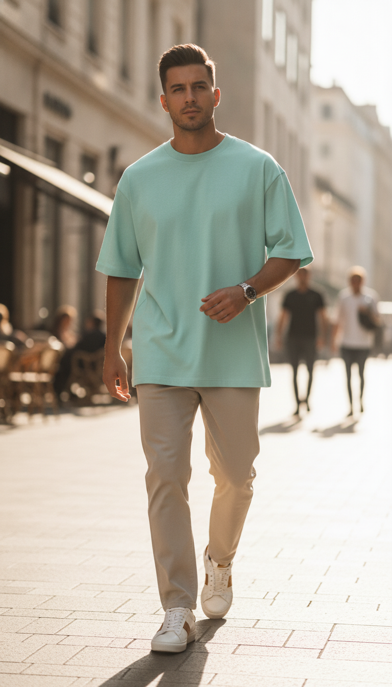 The 240 Heavy Unisex Oversized Classic T-Shirt Mind