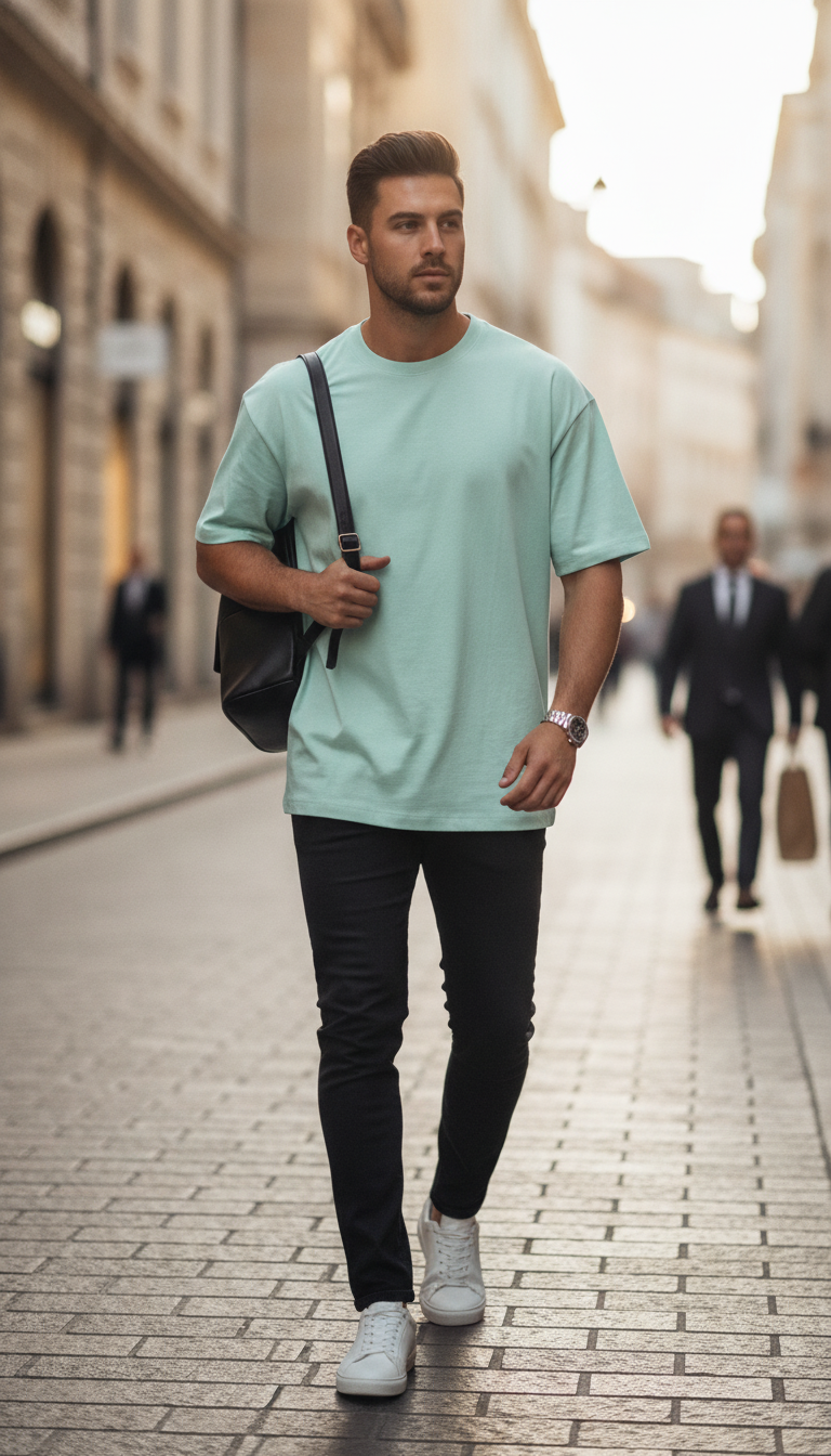 Mint Unisex Classic Crew T-Shirt