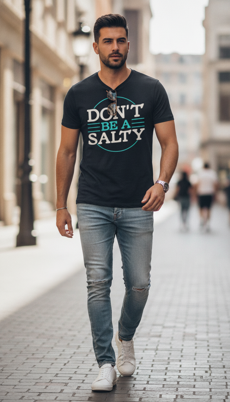Don't Be A Salty Unisex Basic T-Shirt