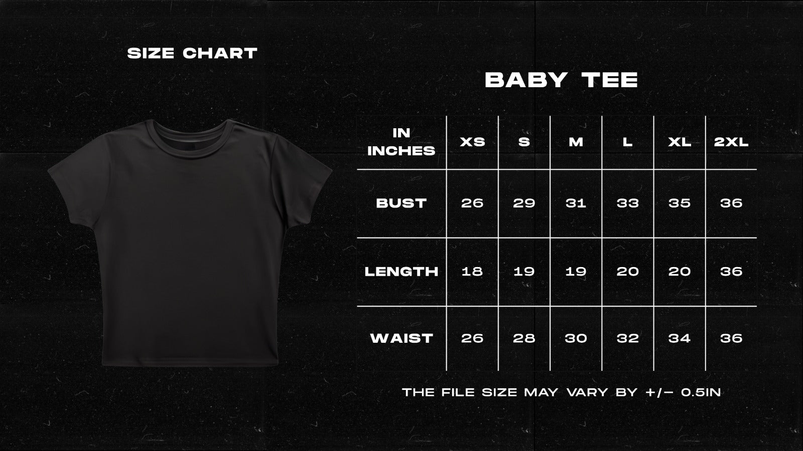White Baby Tee