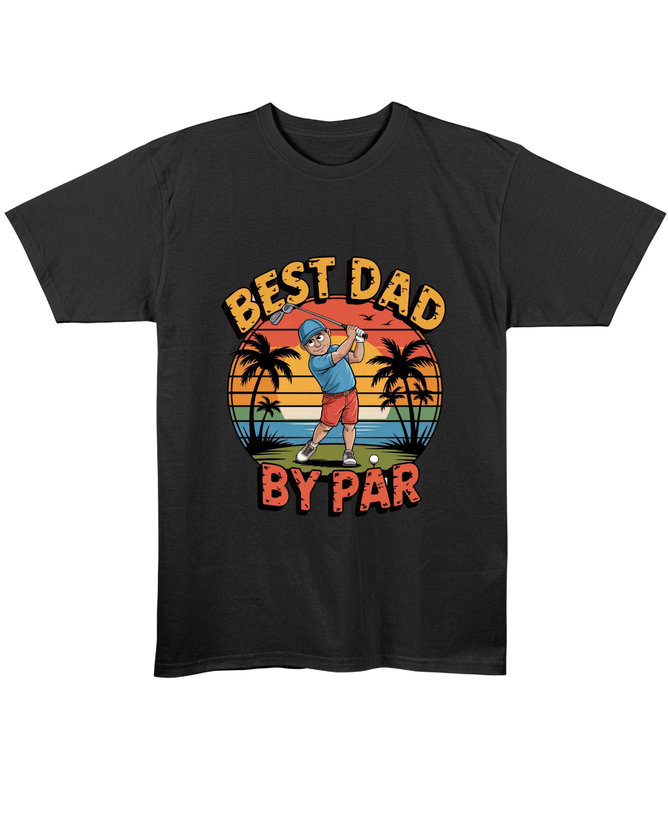 Black Regular Fit T-shirt Front Design