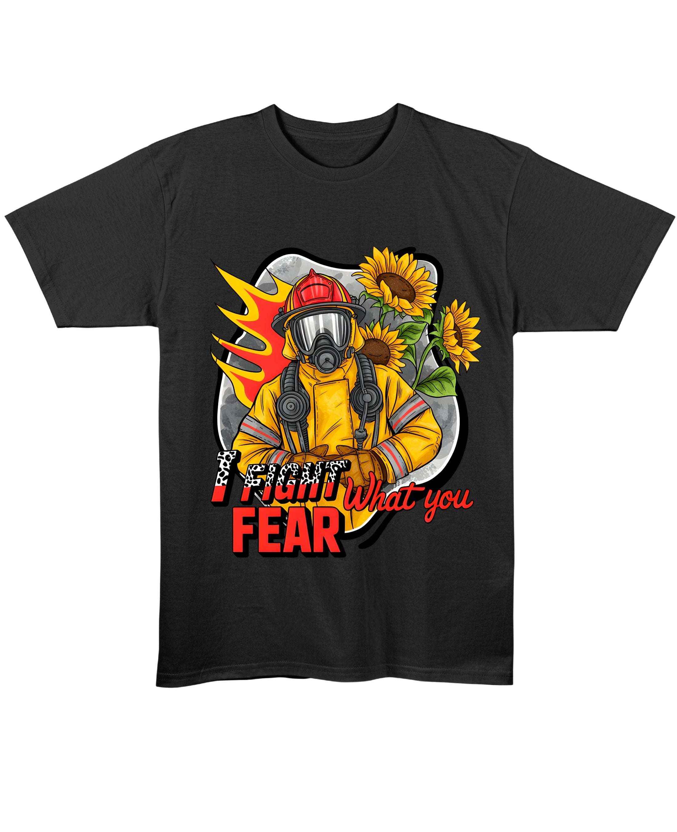 Courage Black Regular Fit T-Shirt
