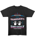 Black Regular Fit T-shirt Front Design