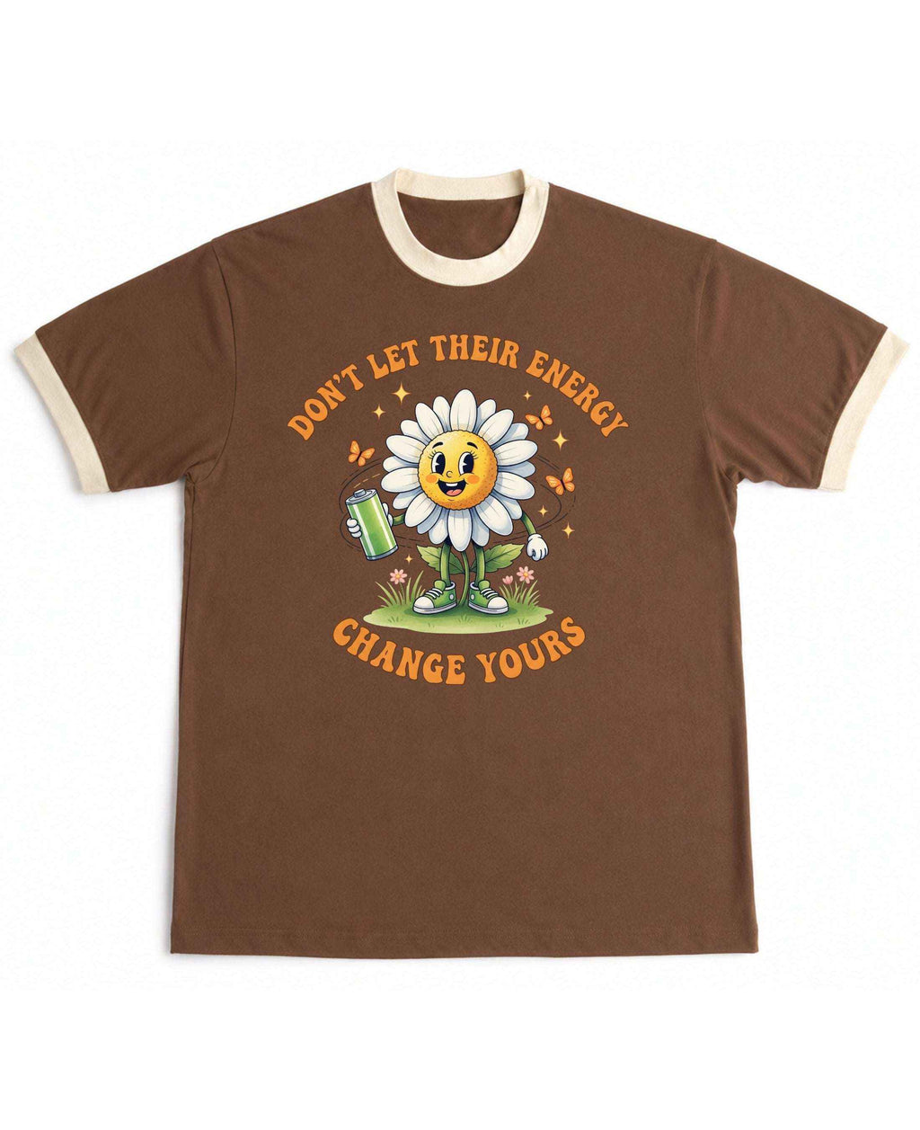 Funny Sarcastic Quotes Mousse & Cream Ringer Tee