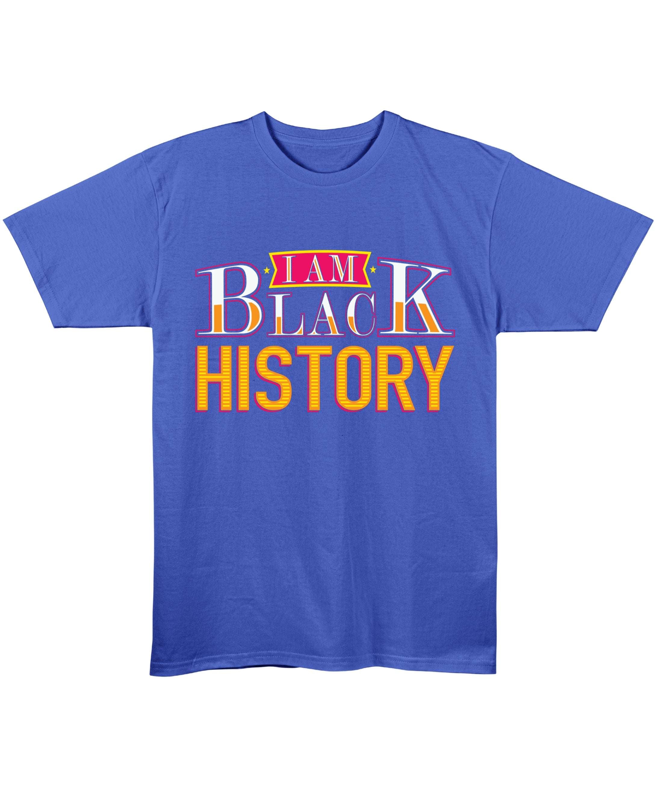 Blue Regular Fit T-shirt Front Design
