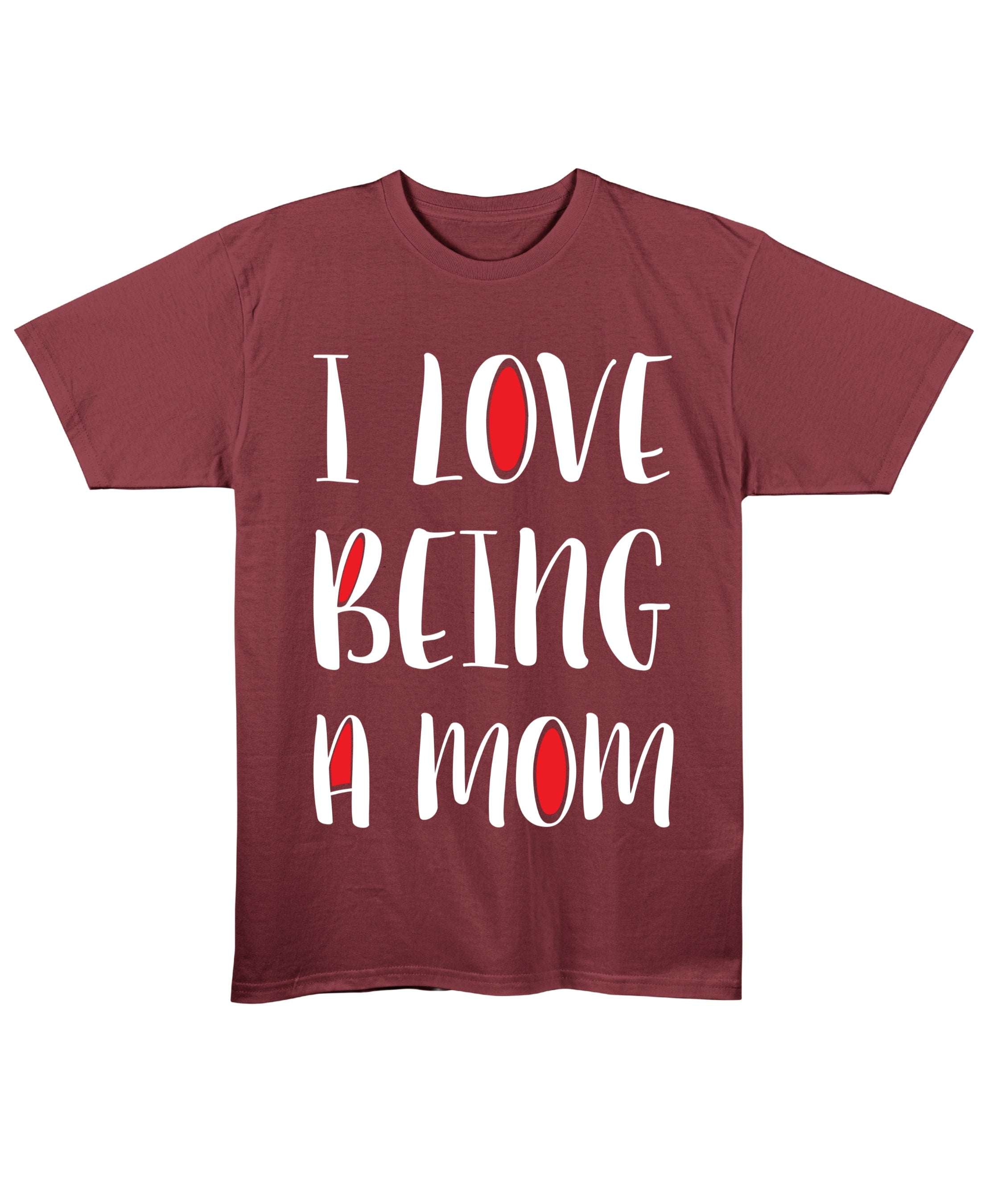 Maroon Regular Fit T-shirt Front Design