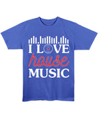 Blue Regular Fit T-shirt Front Design