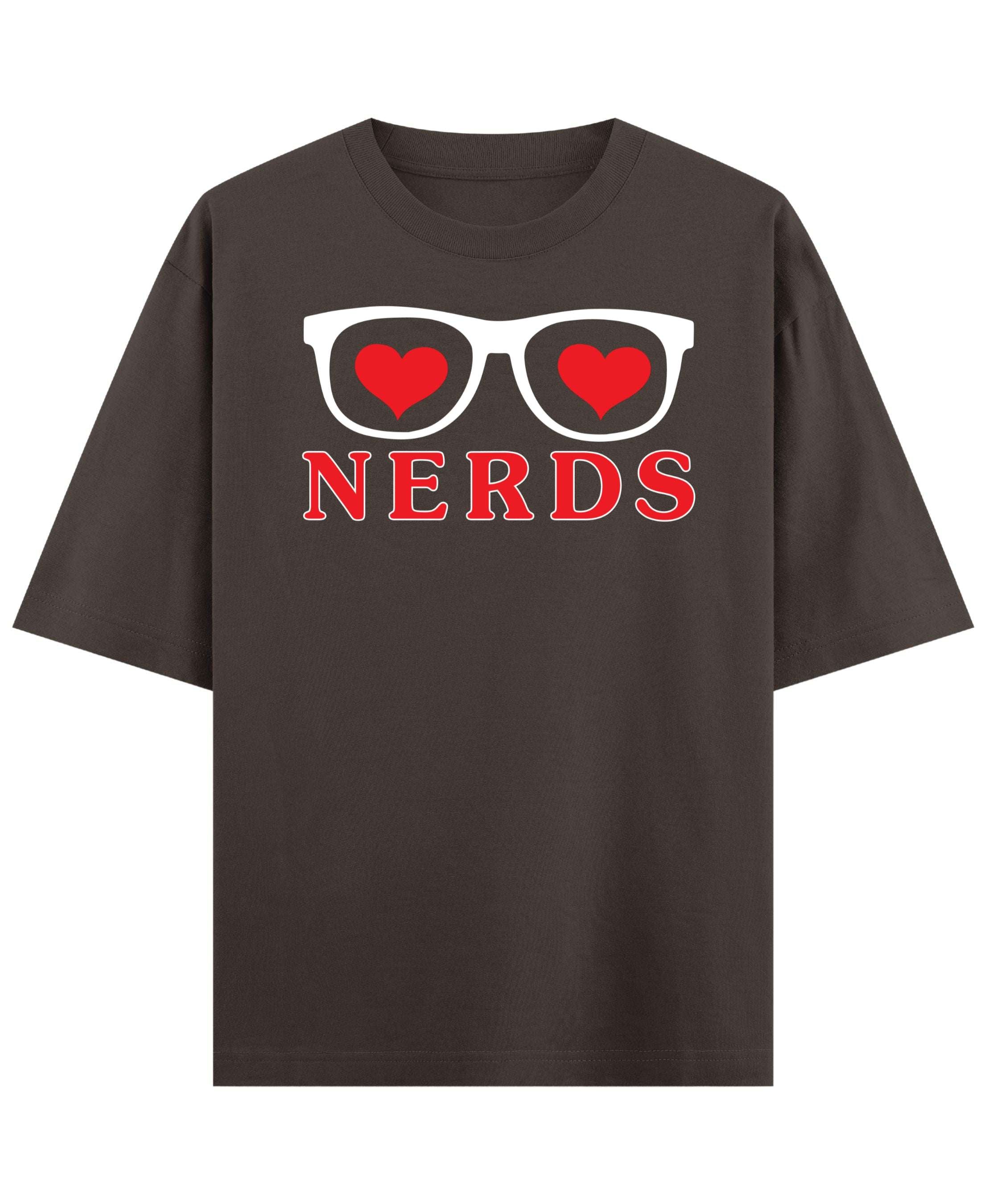 Coffee Oversized T-Shirt Front Design