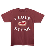 Maroon Regular Fit T-shirt Front Design