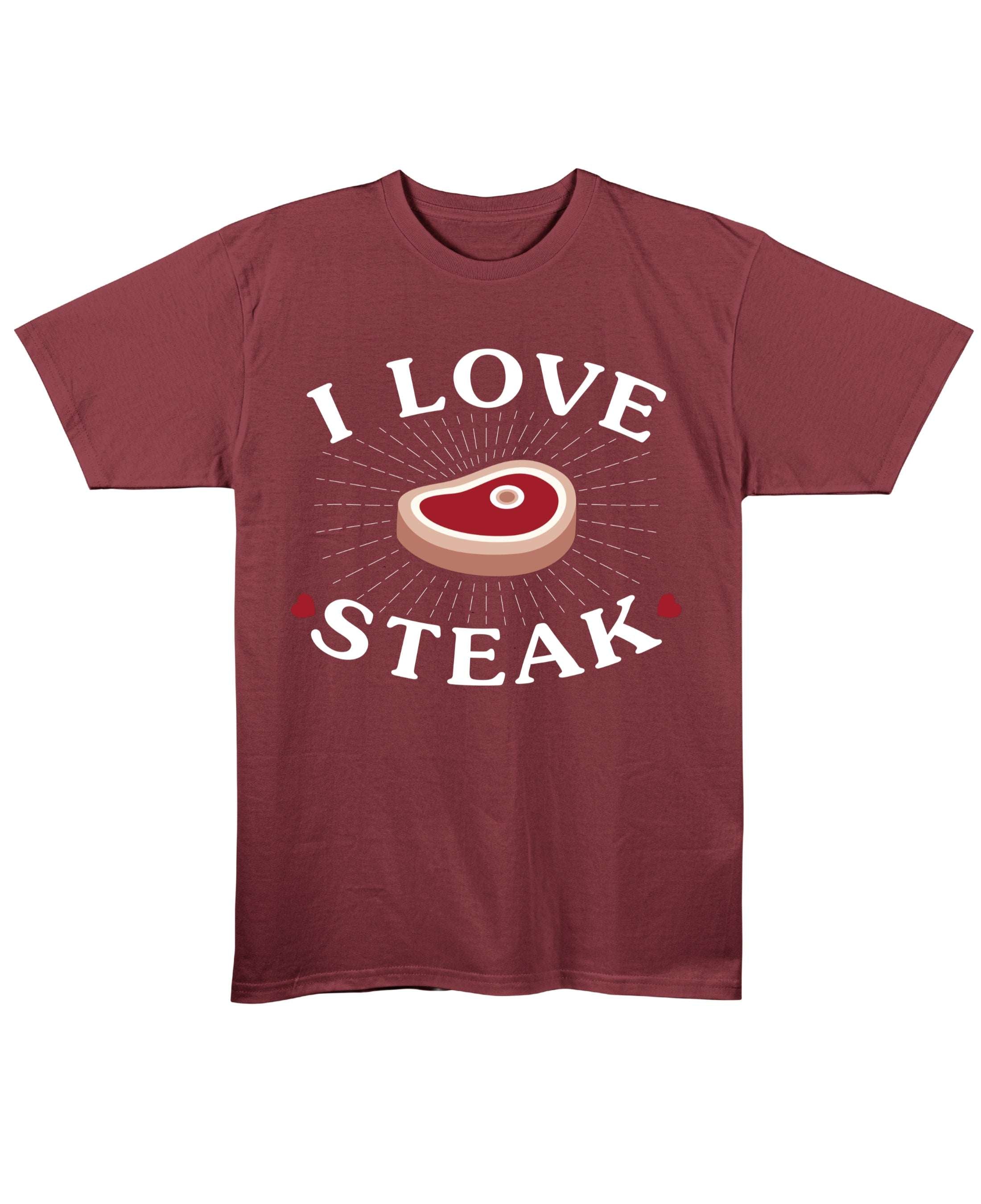Maroon Regular Fit T-shirt Front Design