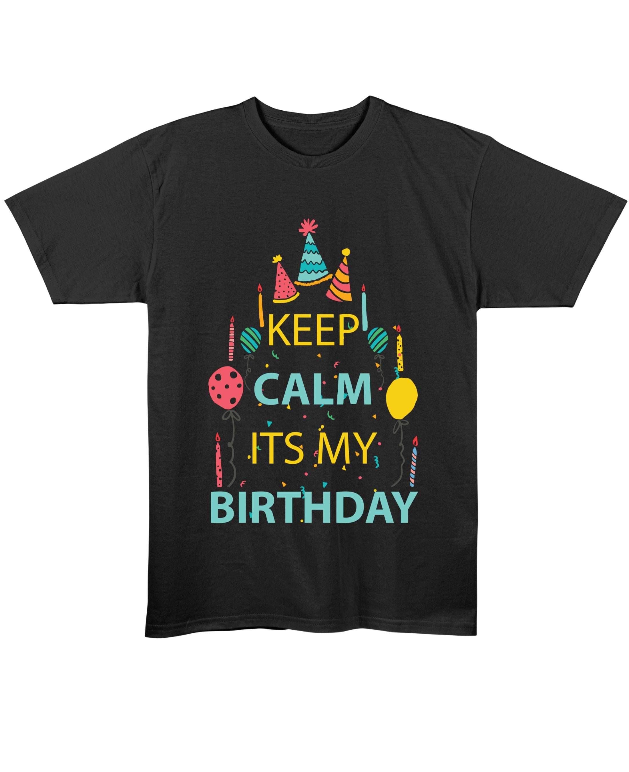 Black Regular Fit T-shirt Front Design