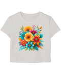 White Baby Tee Front Design